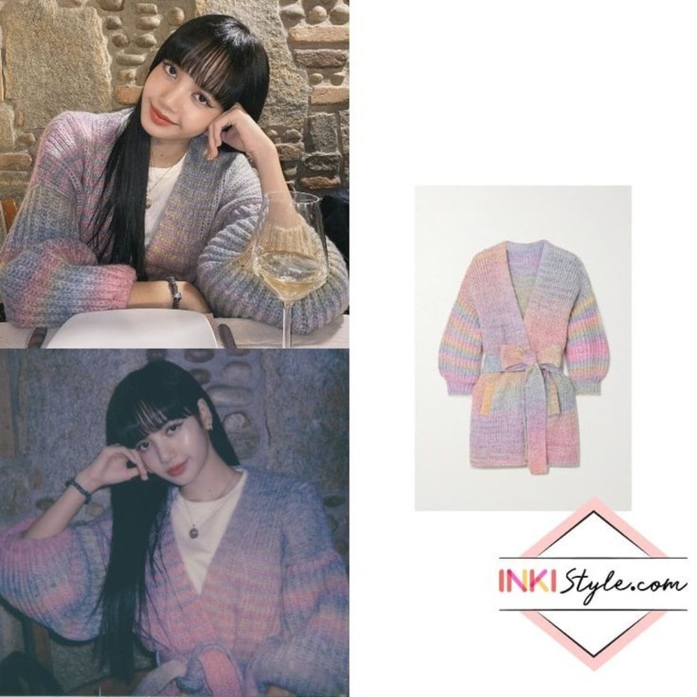 LOVESHACKFANCY Famous Ombré Cardigan Sweater